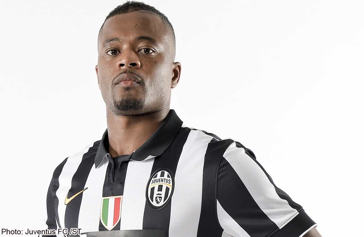 patrice evra juventus detik-bola