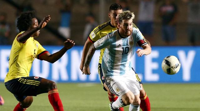 Lionel Messi bawa Argentina Menang atas Kolombia