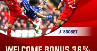 welcome bonus sbobet bandar36