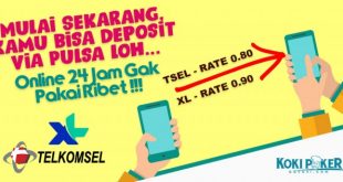 deposit pulsa koki online terpercaya