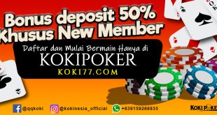 bonus depo 50% poker online