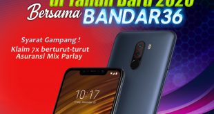 hadiah tahun baru xiaomi pocophone f1 dari bandar36