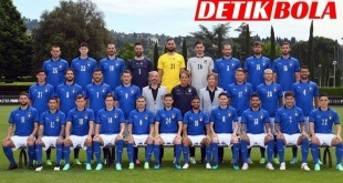 Susunan Pemain Italia Menghadapi The Thee Lions