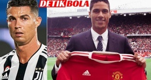 Reaksi Ronaldo Setelah Raphael Varane Gabung ke MU