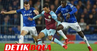 Everton Berhasil Taklukkan Burnley 3-1 di Liga Inggris