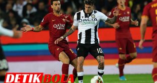 Prediksi AS Roma Vs Udinese, Peluang Sang Serigala Kembali Bangkit