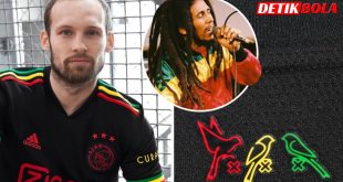 UEFA Melarang Jersey Persembahan Ajax untuk Bob Marley di UCL