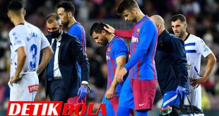 Daftar Pemain Barcelona yang Harus Menepi Akibat Cedera